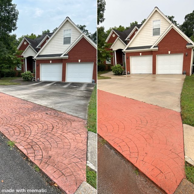 Large Driveway Washing in Chattanooga, TN