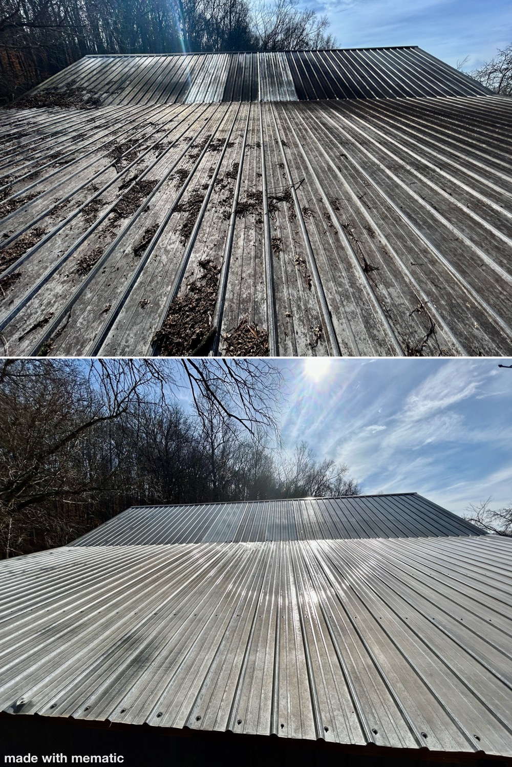 Metal Roof Washing in Dunlap, TN